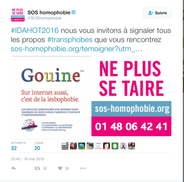 Insultes lesbophobes