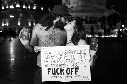 Hamid Sulaiman et Aurélie Ruby, couple d'artistes engagés contre la barbarie